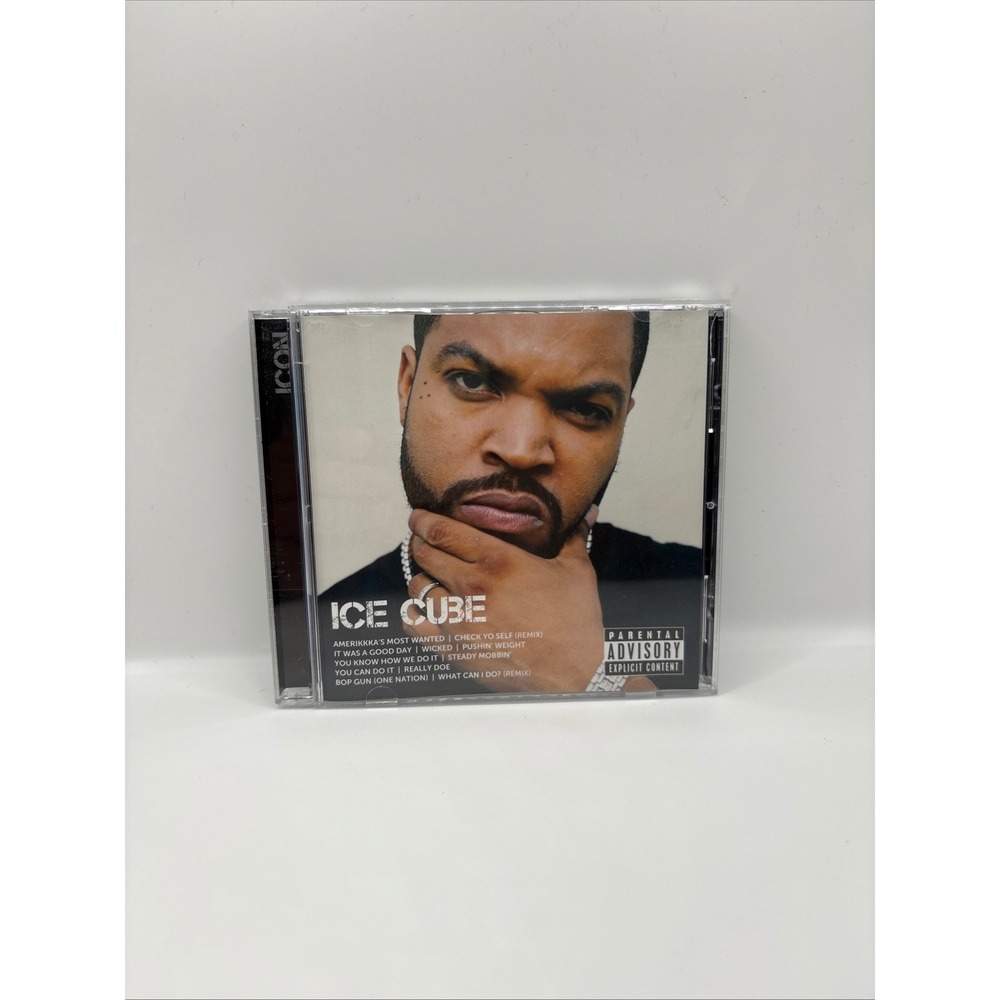 Ice Cube Icon CD Compilation Music Album Good Greatest Hits 2013 Hip Hop
